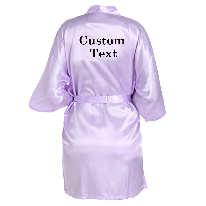 Personalized Bridesmaid Robes | Custom Birthday Robes | Perfect Satin Bridal Party Favor | Bridesmaid Gifts