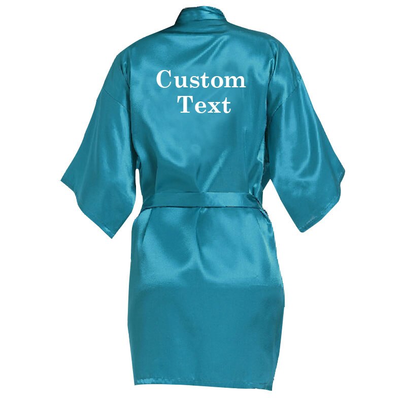 Personalized Bridesmaid Robes | Custom Birthday Robes | Perfect Satin Bridal Party Favor | Bridesmaid Gifts