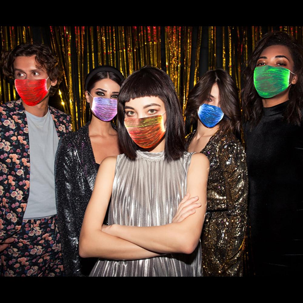 LED Face Mask | 7 Color Luminous Rave Mask Covering For Men And Women