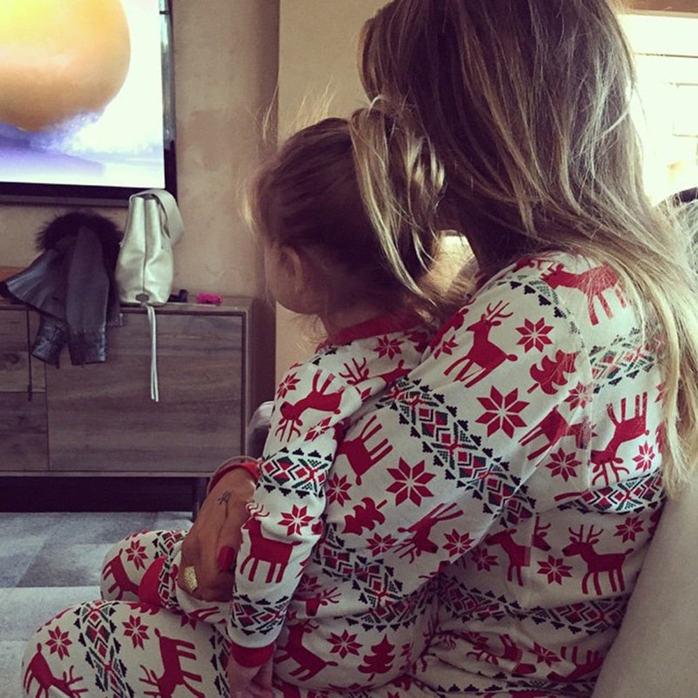 Matching Family Christmas Pajamas | Holiday Matching Pajamas Sleepwear Set For Adults, Kids, Baby