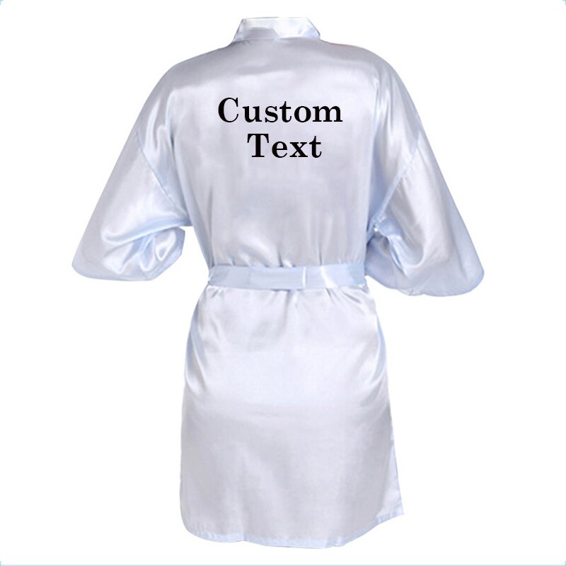 Personalized Bridesmaid Robes | Custom Birthday Robes | Perfect Satin Bridal Party Favor | Bridesmaid Gifts