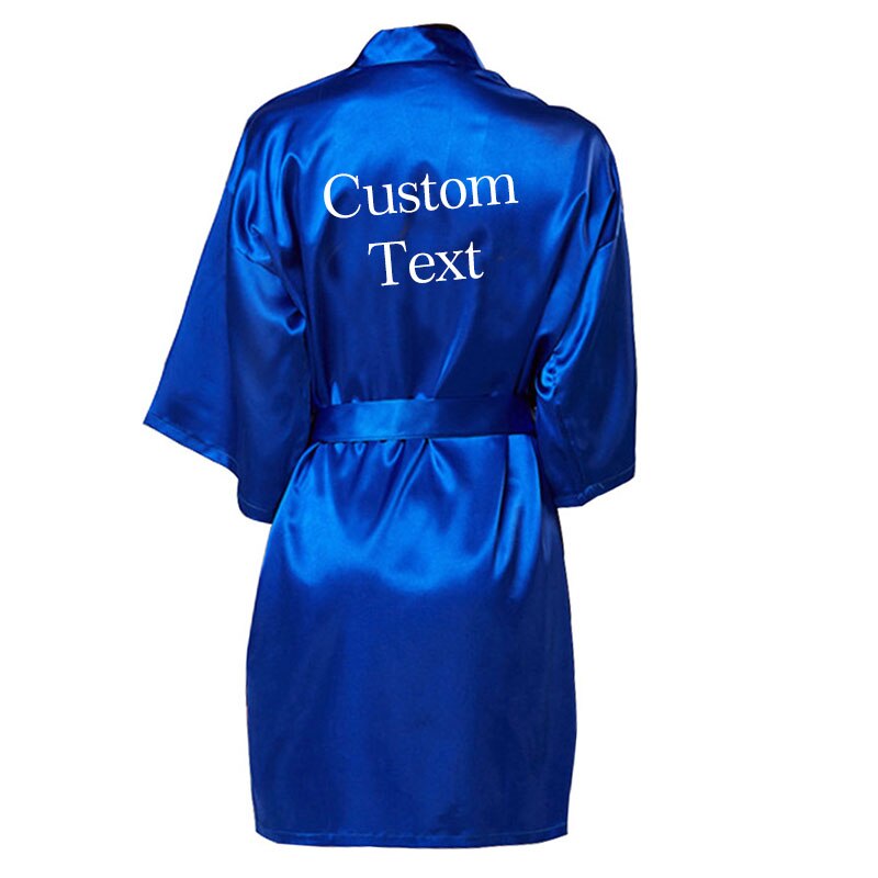 Personalized Bridesmaid Robes | Custom Birthday Robes | Perfect Satin Bridal Party Favor | Bridesmaid Gifts