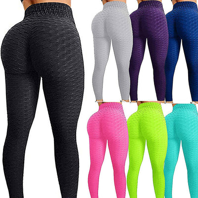 Booty Lifting Yoga Scrunch Pants - Shaping Fitness Leggings - Women's Activewear Fitness Spandex High Waist Shapewear