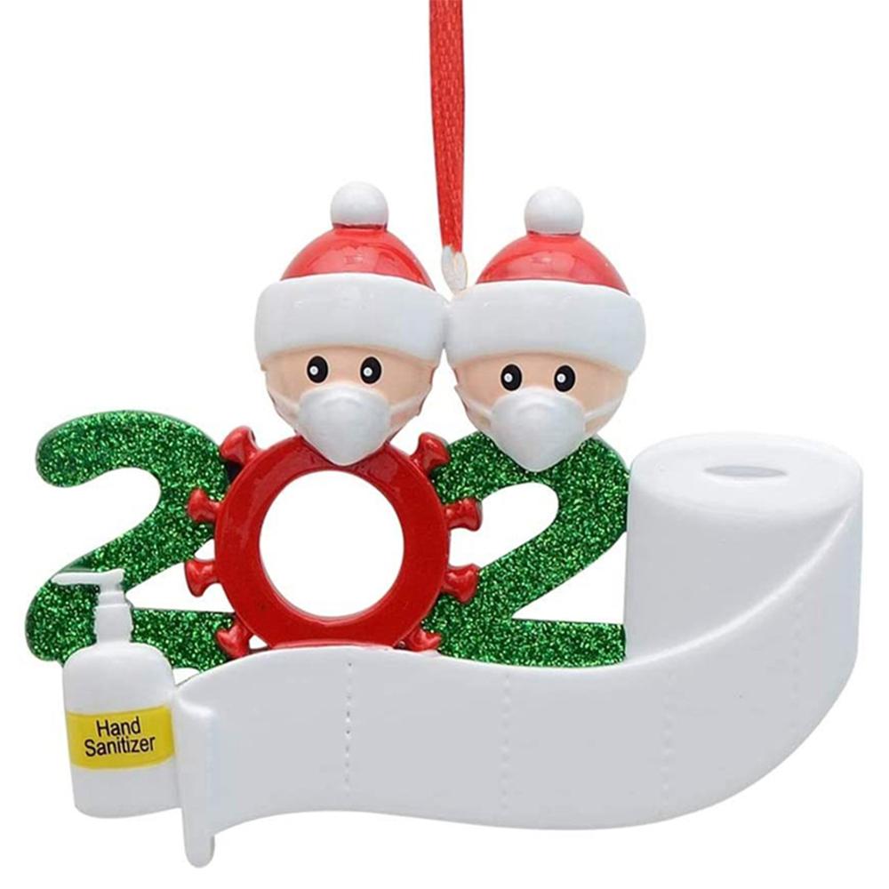 Survivor Personalized Survived Family Ornament 2020 Christmas Holiday Decorations Christmas Tree Pendant Ornaments