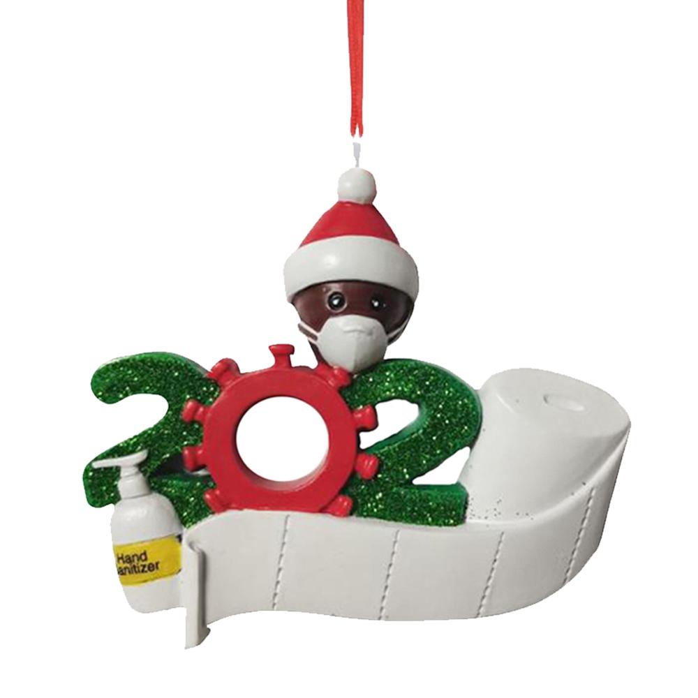 Survivor Personalized Survived Family Ornament 2020 Christmas Holiday Decorations Christmas Tree Pendant Ornaments