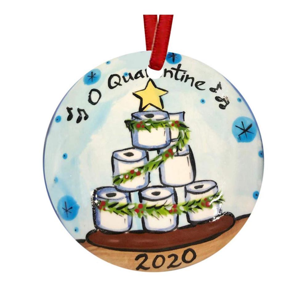 Survivor Personalized Survived Family Ornament 2020 Christmas Holiday Decorations Christmas Tree Pendant Ornaments