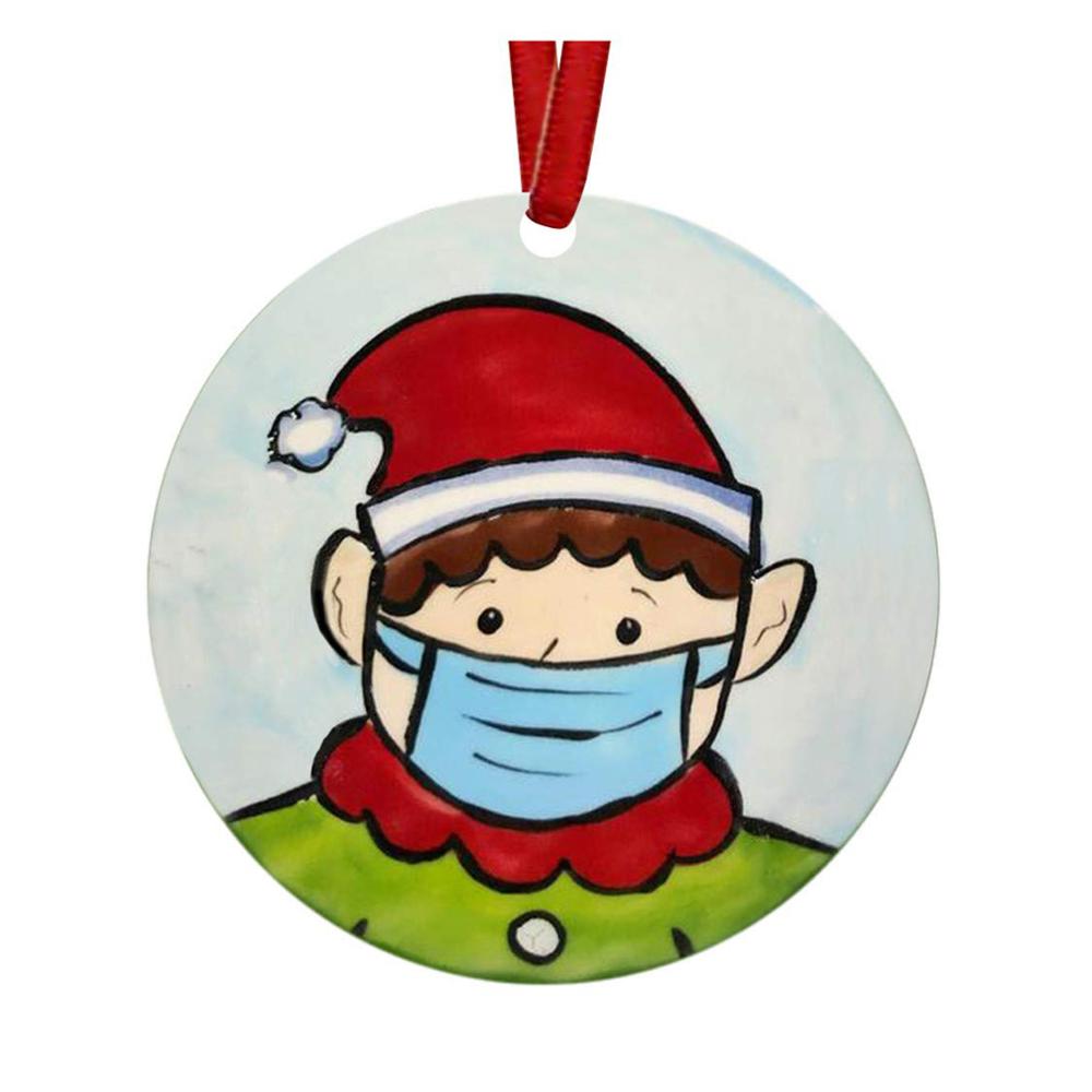 Survivor Personalized Survived Family Ornament 2020 Christmas Holiday Decorations Christmas Tree Pendant Ornaments