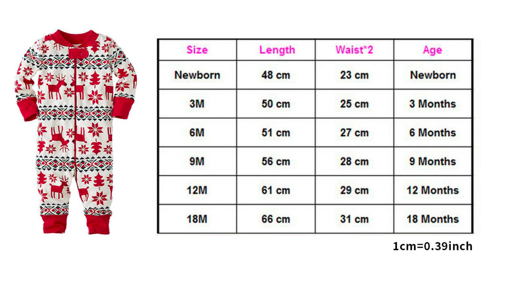 Matching Family Christmas Pajamas | Holiday Matching Pajamas Sleepwear Set For Adults, Kids, Baby