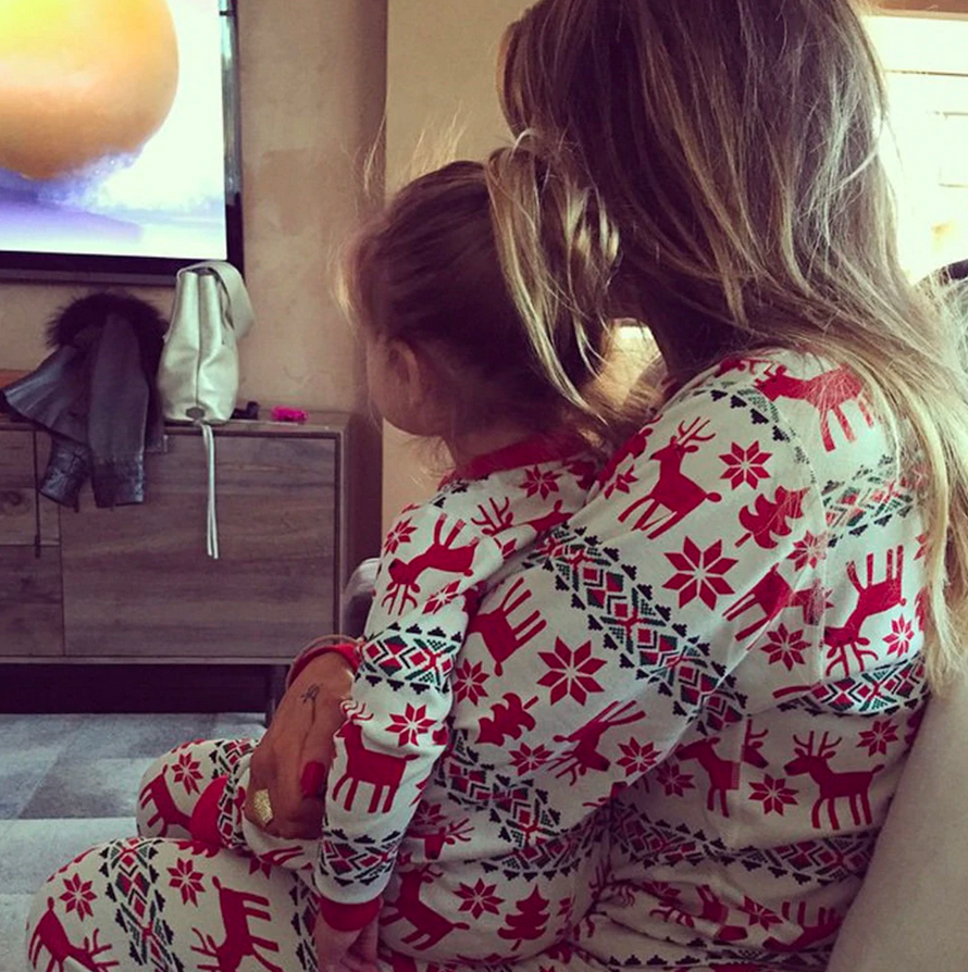 Matching Family Christmas Pajamas | Holiday Matching Pajamas Sleepwear Set For Adults, Kids, Baby