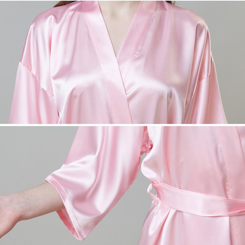 Personalized Bridesmaid Robes | Custom Monogram | Perfect Satin Bridal Party Favor | Birthday And Bridesmaid Gifts