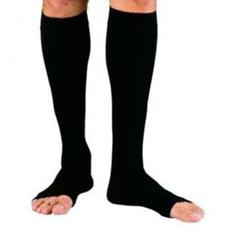 Toeless Compression Socks - Zipper Compression Socks - Women and Men