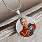King Charles III 2022 Coronation Inauguration Pendant - King Charles Jewelry - Hail King Charles
