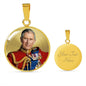 King Charles III 2022 Coronation Inauguration Pendant - King Charles Jewelry - Hail King Charles