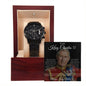 King Charles III Coronation 2022, Black Chronograph Watch, Hail King Charles Inauguration Watch