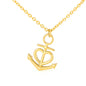 Anchor Heart Necklace With Special Message - Mother's Day Proverbs - Bay Slays