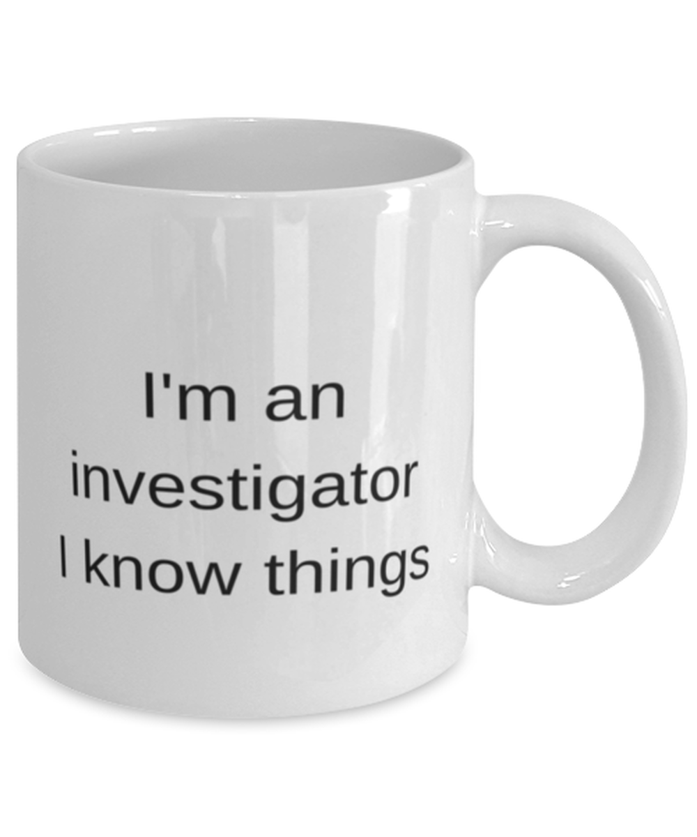 Investigator Coffee Mug