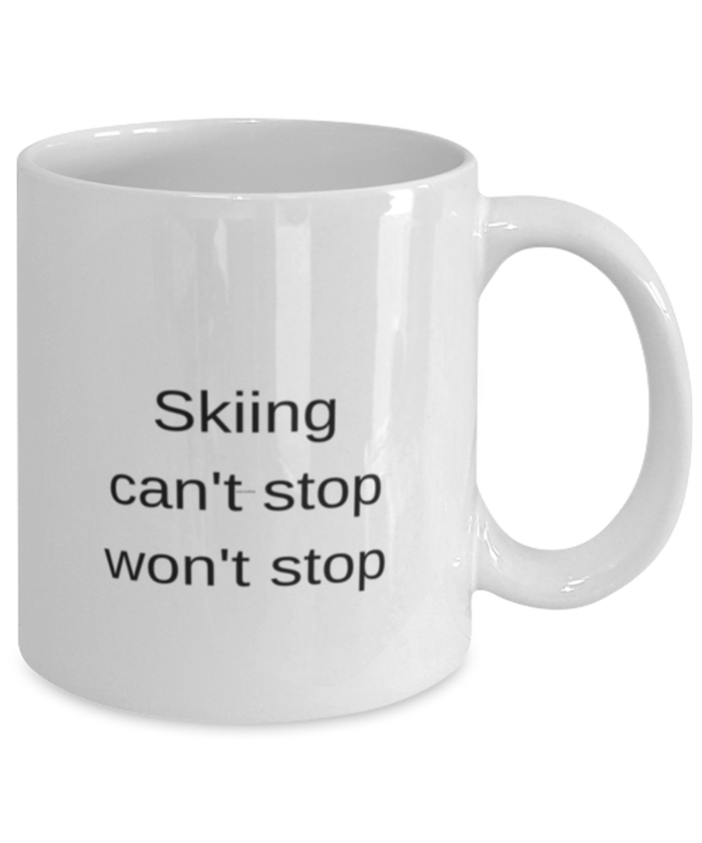 Skiing Coffee Mug