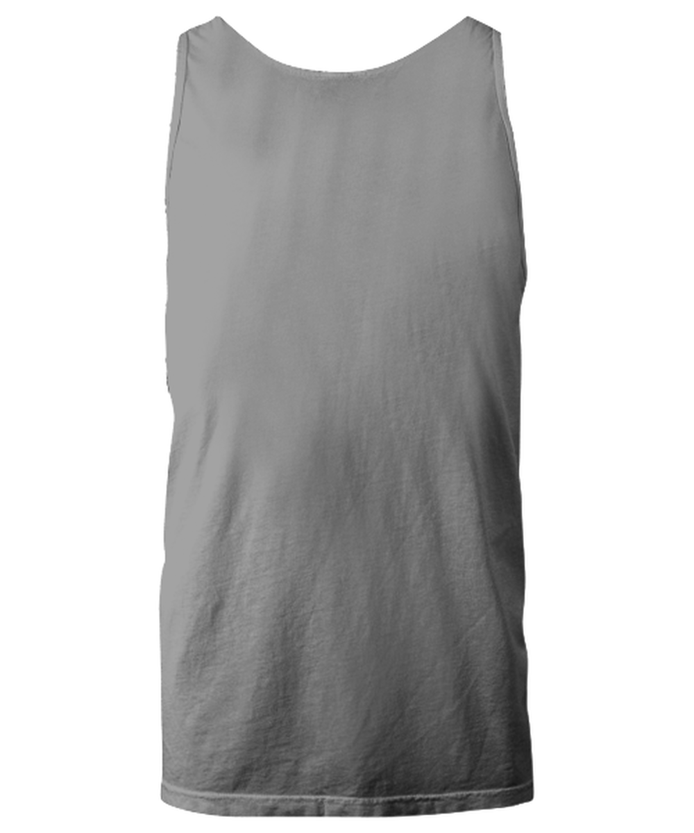 Funny Christmas Unisex Tank Top Ash Gray  - Oh The Virus Outside Is Frightful But This Beer is So Delightful Holiday Song Pun