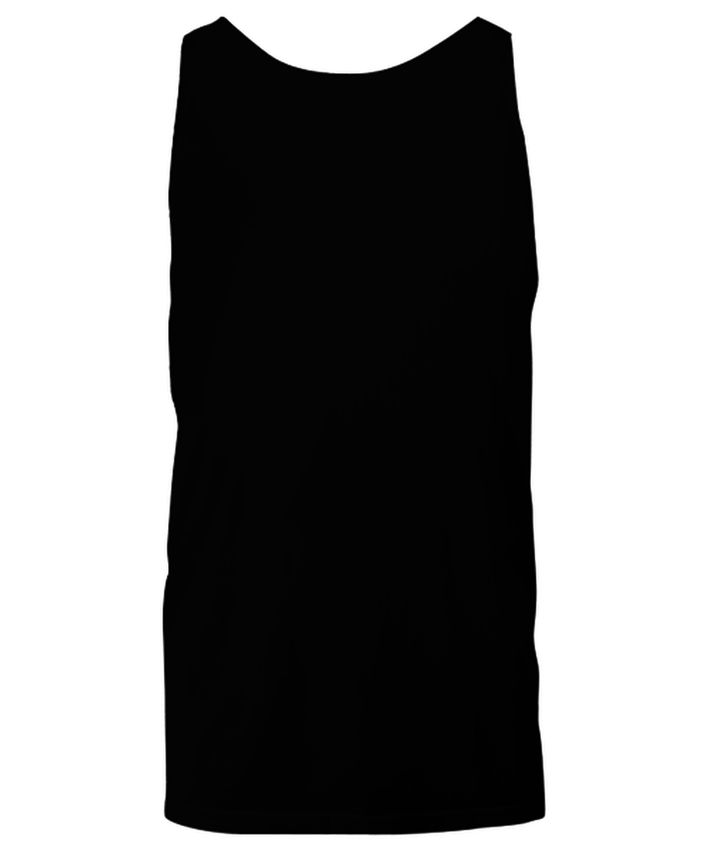 Funny Christmas Unisex Tank Top Black - Oh The Virus Outside Is Frightful But This Beer is So Delightful Holiday Song Pun