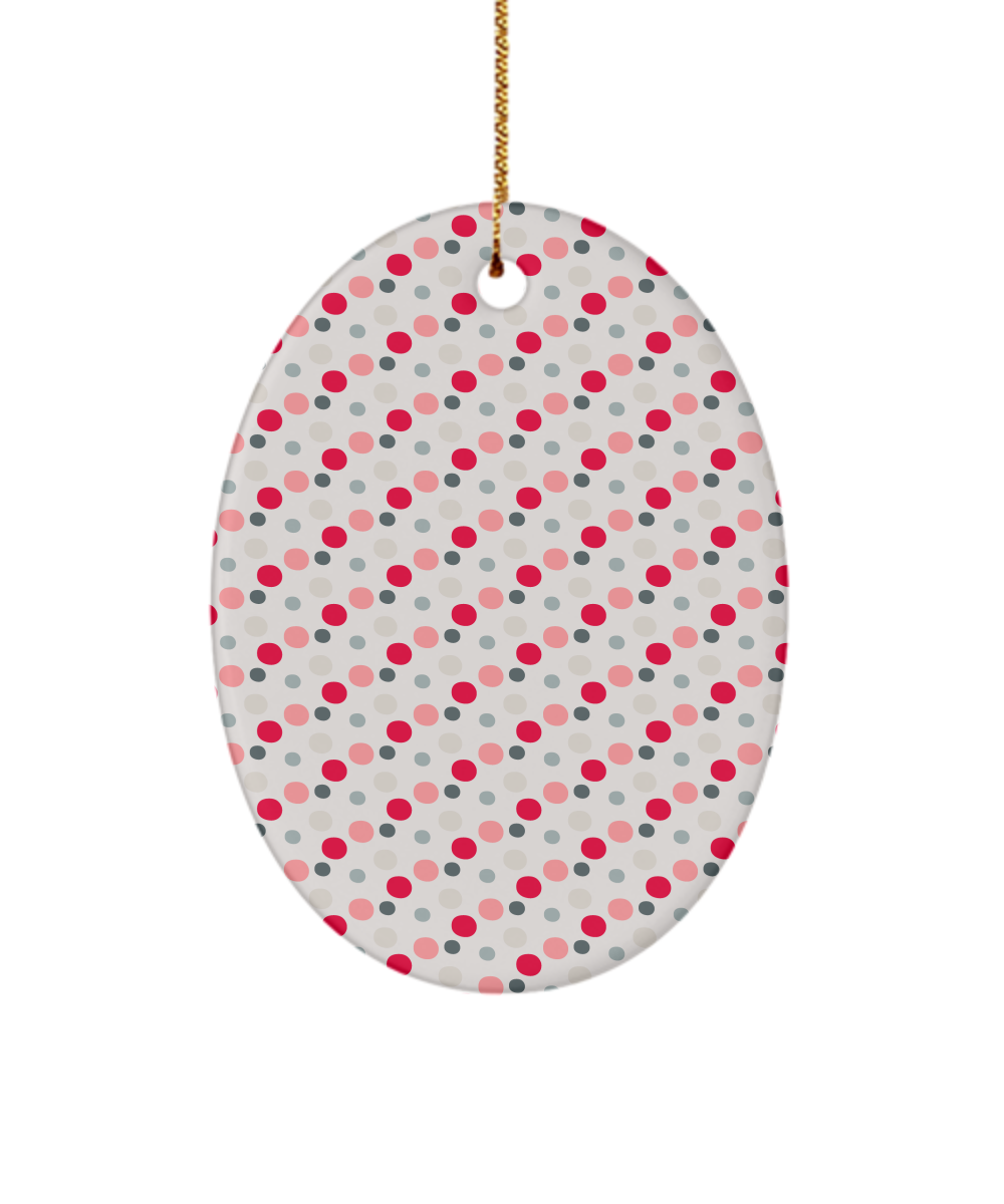 gift wrap ornament