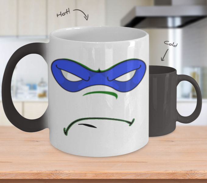 Mad Ninja Type B Parody Novelty Ceramic Mug