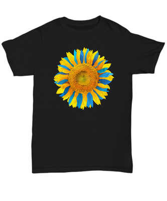 Ukraine Sunflower Shirt - Ukraine Flag Sunflower TShirt Unisex for Women and Men