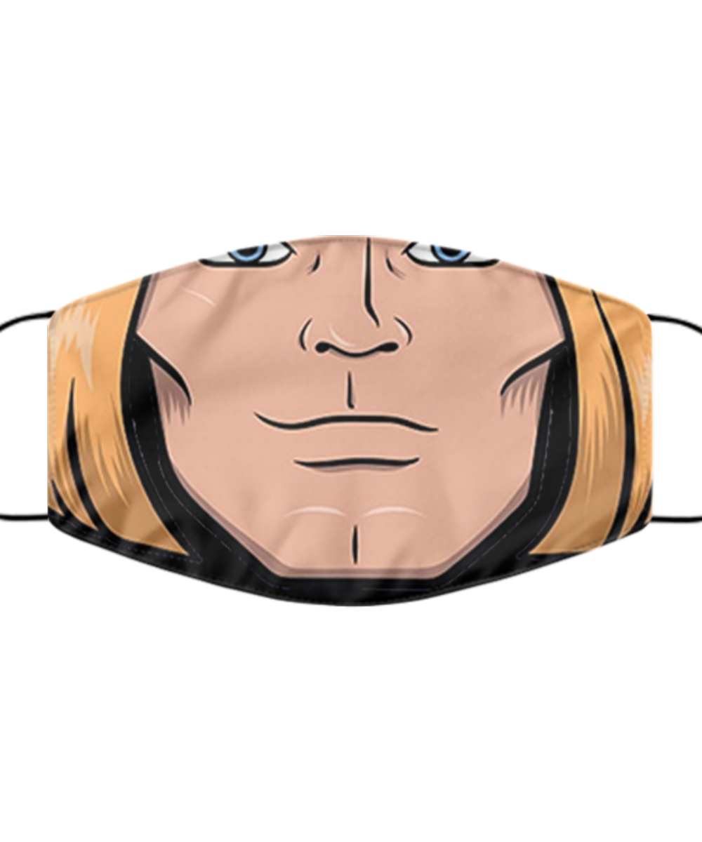 Halloween Superhero Face Mask - Horror Mask - Reusable & Washable 2 Layers Germ Protection