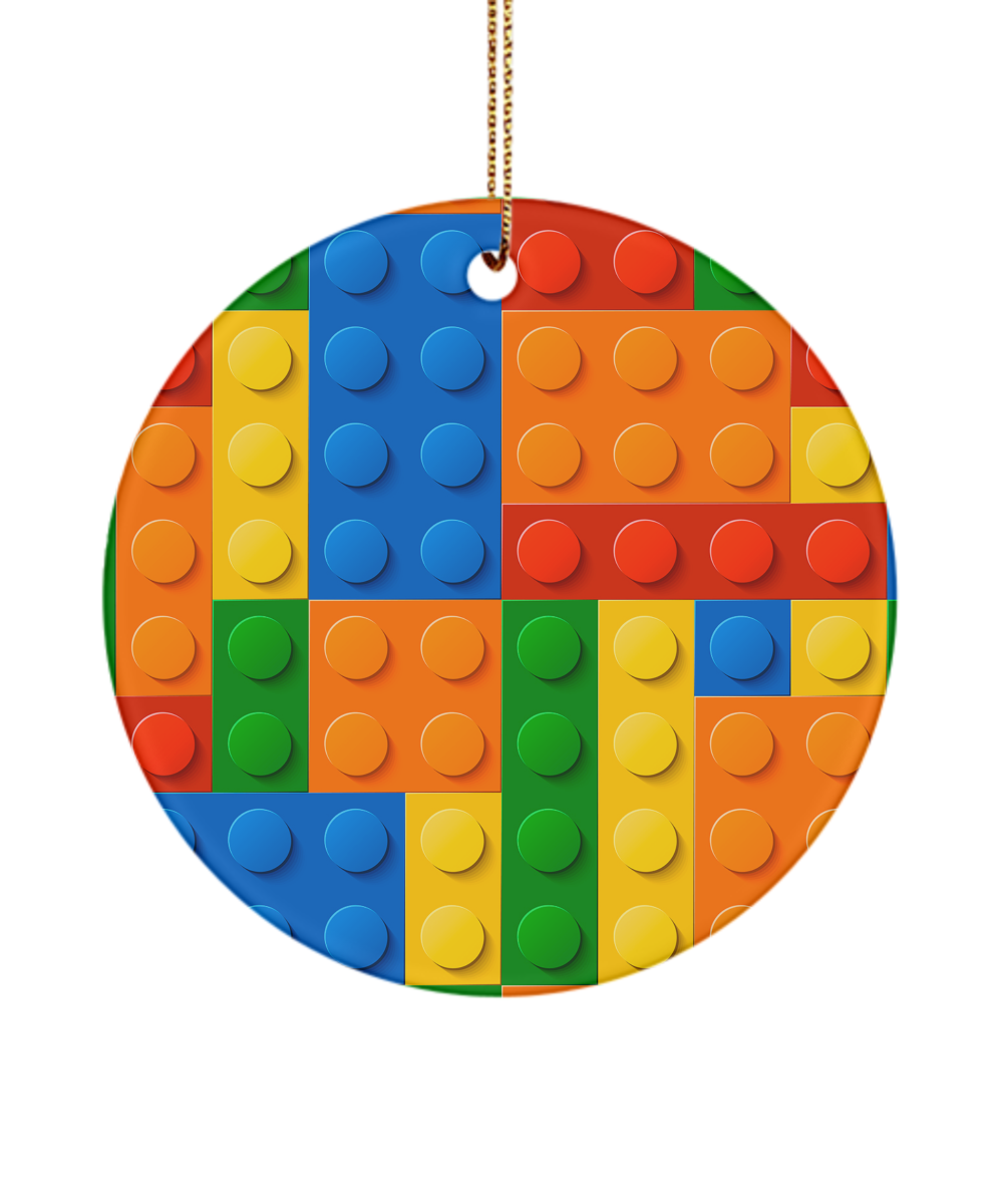 Lego Pattern Ornament