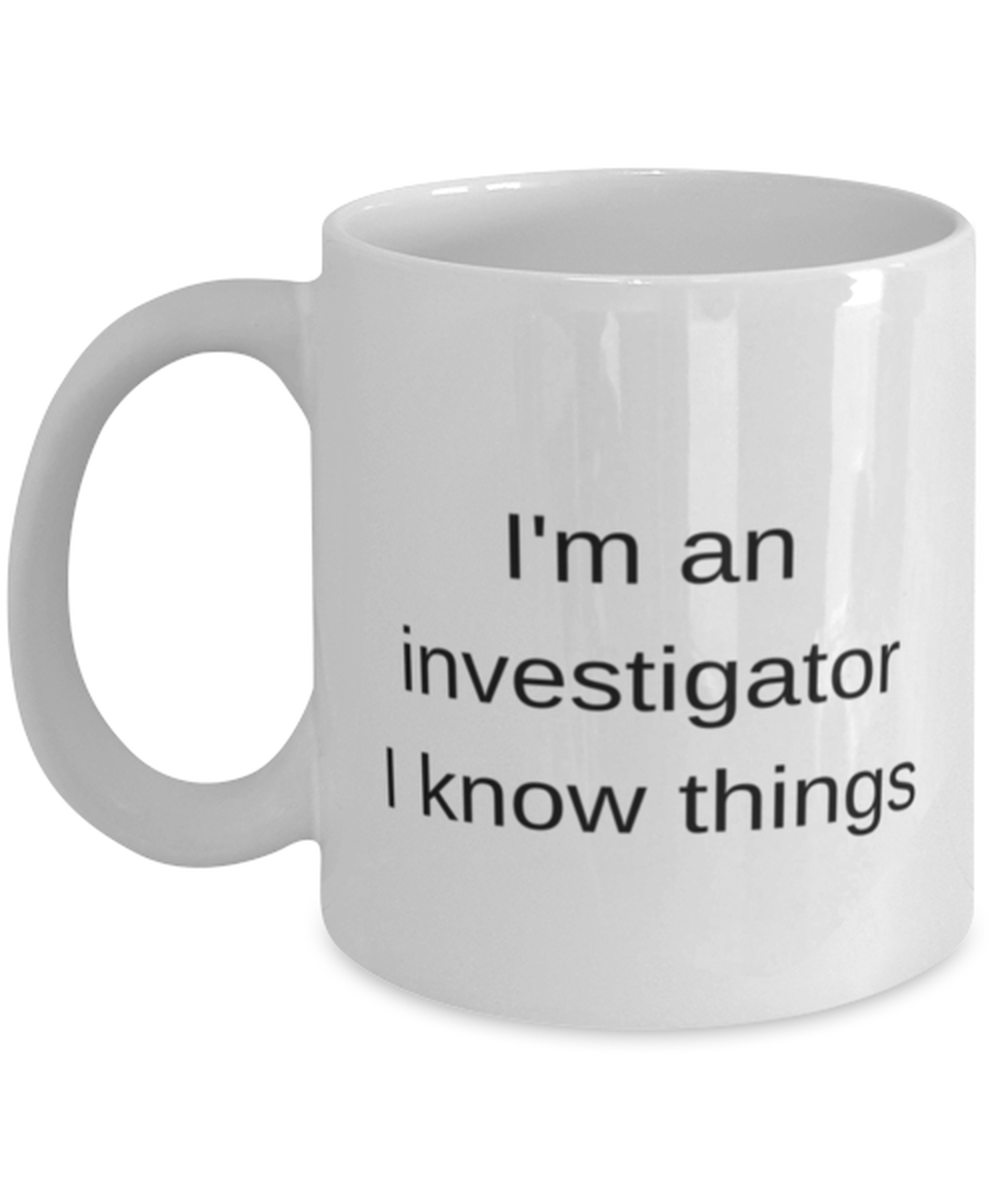 Investigator Coffee Mug