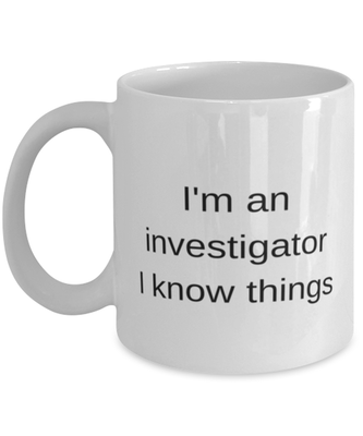 Investigator Coffee Mug