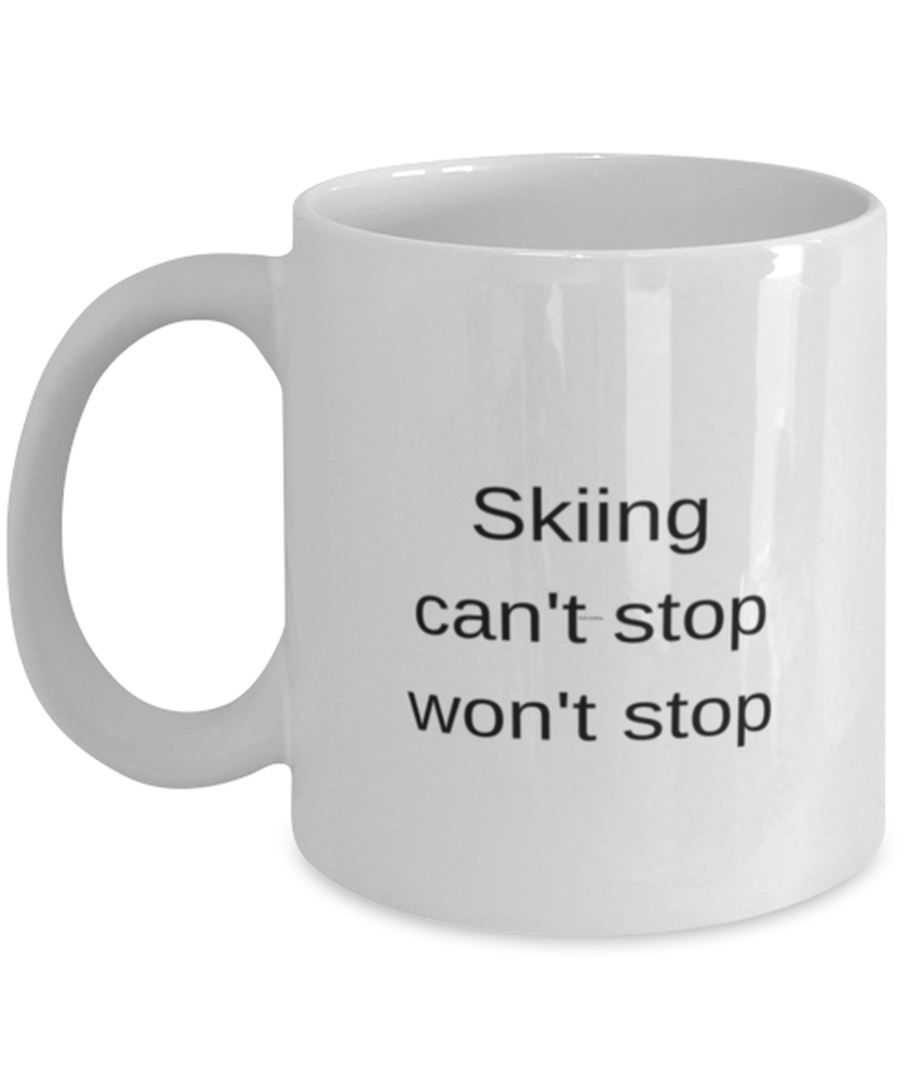 Skiing Coffee Mug