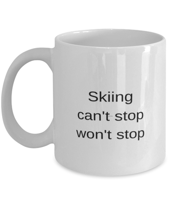 Skiing Coffee Mug