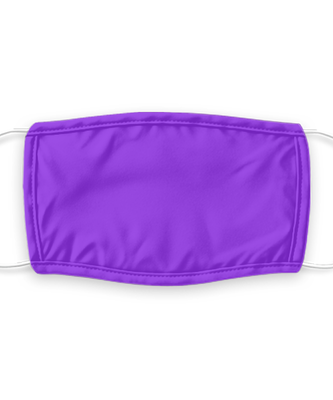 Purple Face Mask, Reusable Face Mask, Washable Face Mask, 7 Layer Germ Protection, Fashion Face Covering