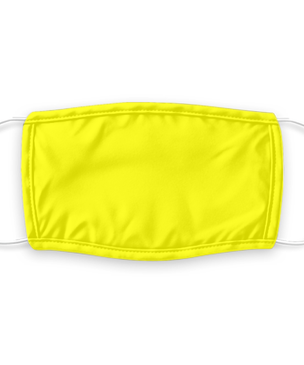 Yellow Face Mask, Reusable Face Mask, Washable Face Mask , 7 Layer Germ Protection, Fashion Face Covering