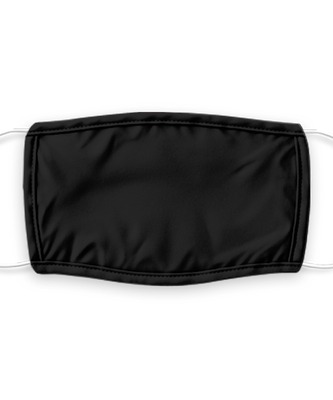 Black Face Mask, Reusable Face Mask, Washable Face Mask , 7 Layer Germ Protection, Fashion Face Covering