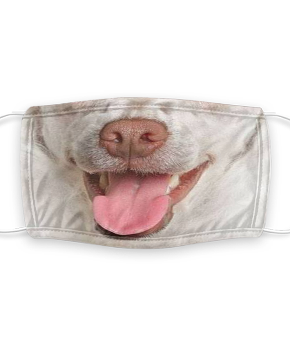 Poodle Face Mask - Poodle Dog Lovers Face Covering - Reusable, Washable w/ Filter - 7 Layers Germ Protection