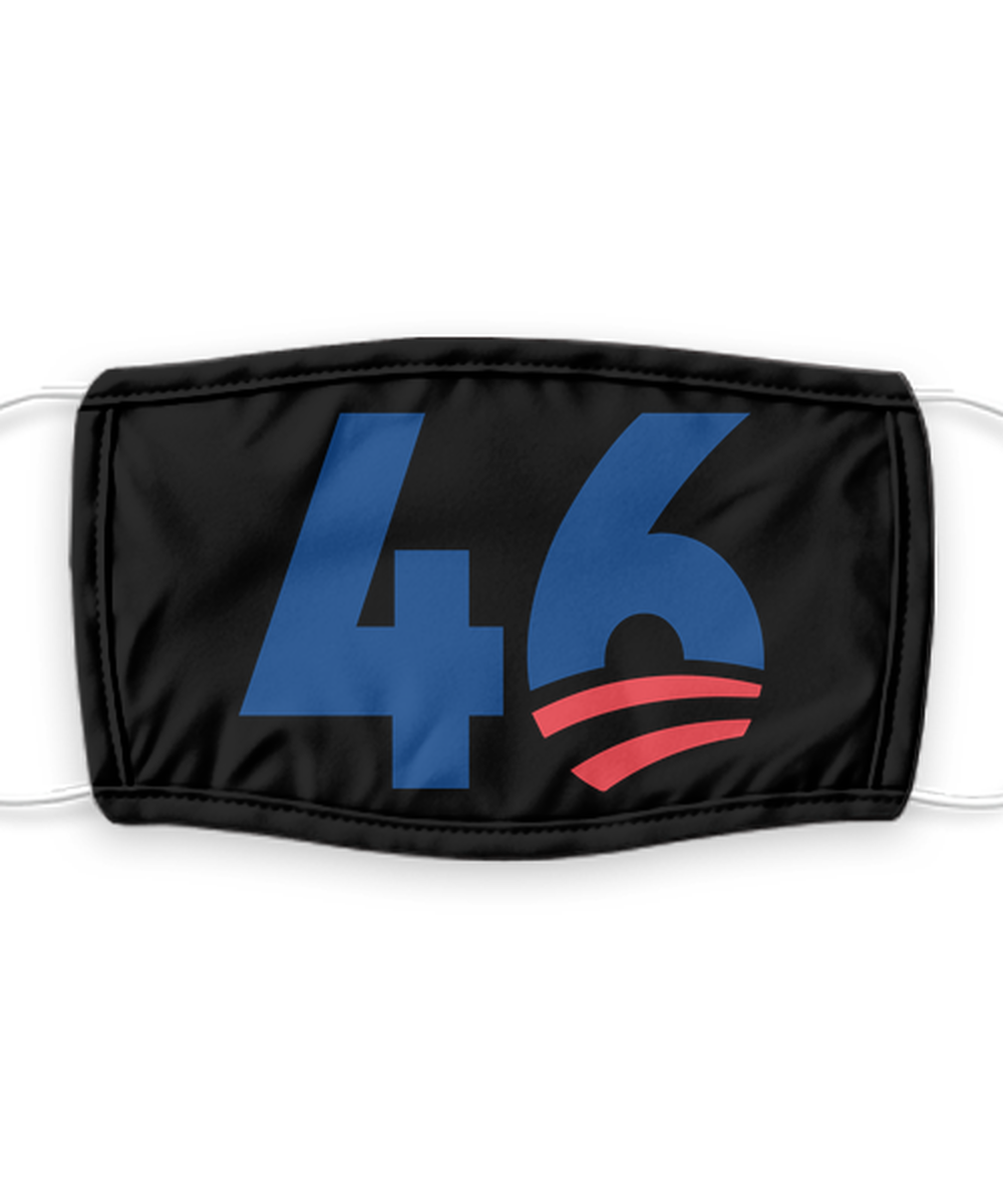 Joe Biden Face Mask - Biden Harris 2020 Presidential Election Face Cover - Reusable, Washable w/ Filter - 7 Layers Germ Protection