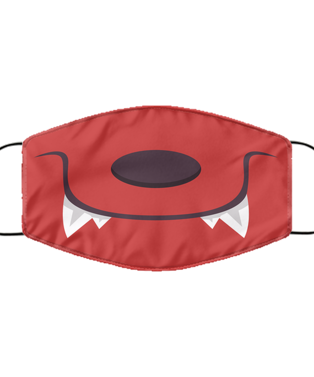 Halloween Face Mask - Horror Mask - Reusable & Washable 2 Layers Germ Protection