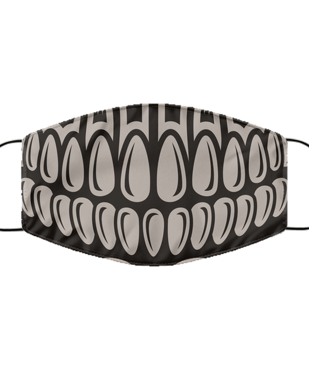 Halloween Face Mask - Horror Mask - Reusable & Washable 2 Layers Germ Protection