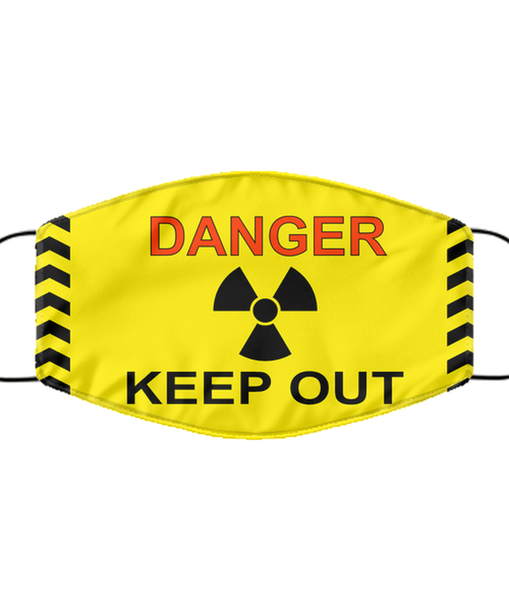 Halloween Face Mask - Horror Mask - Reusable & Washable 2 Layers Germ Protection