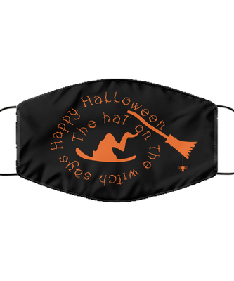 Halloween Face Mask - Horror Mask - Reusable & Washable 2 Layers Germ Protection