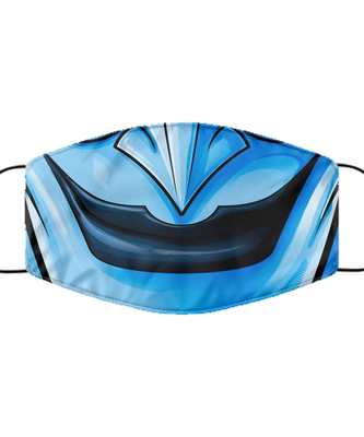 Halloween Face Mask - Horror Mask - Reusable & Washable 2 Layers Germ Protection