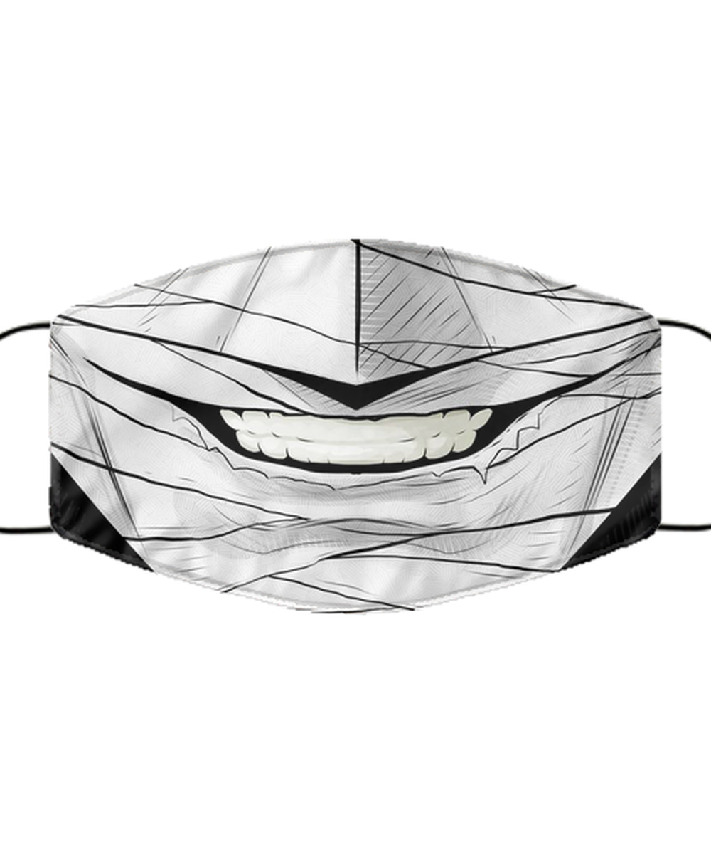 Halloween Face Mask - Horror Mask - Reusable & Washable 2 Layers Germ Protection