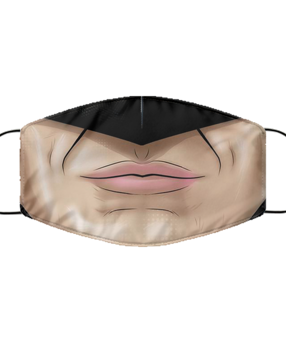 Halloween Face Mask - Horror Mask - Reusable & Washable 2 Layers Germ Protection