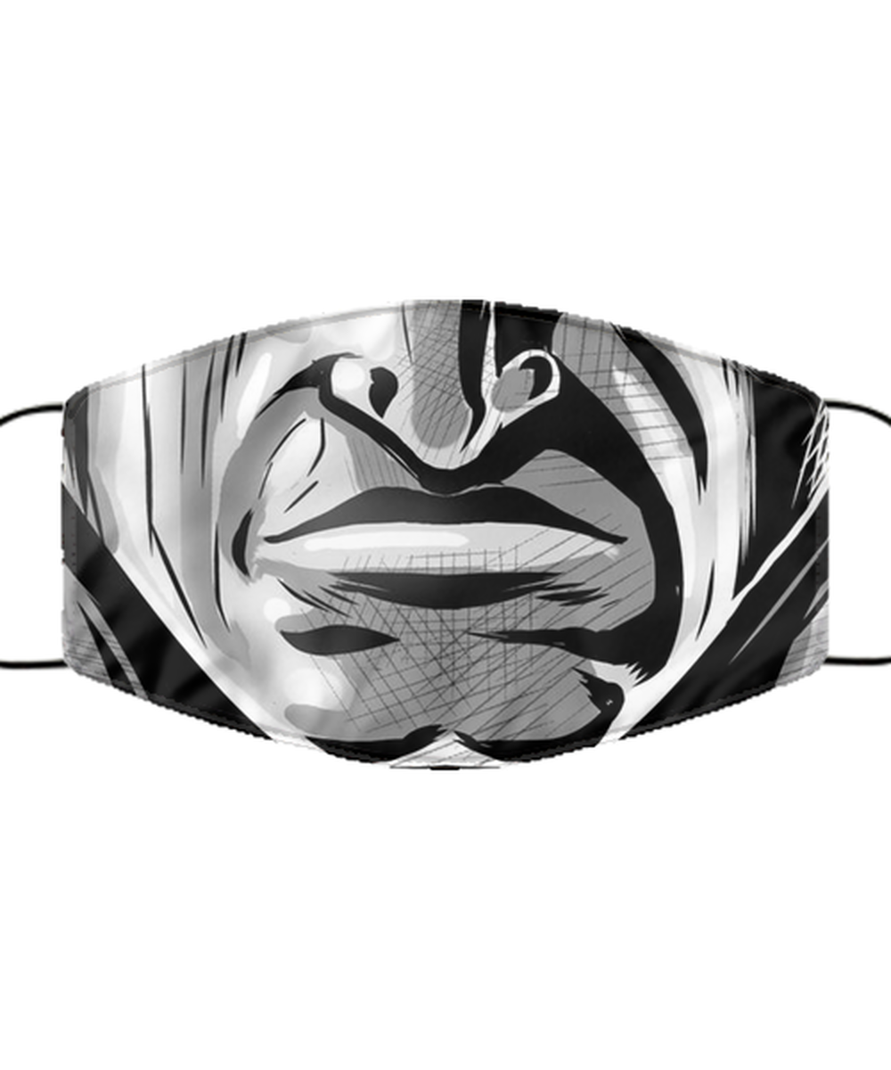 Halloween Face Mask - Horror Mask - Reusable & Washable 2 Layers Germ Protection