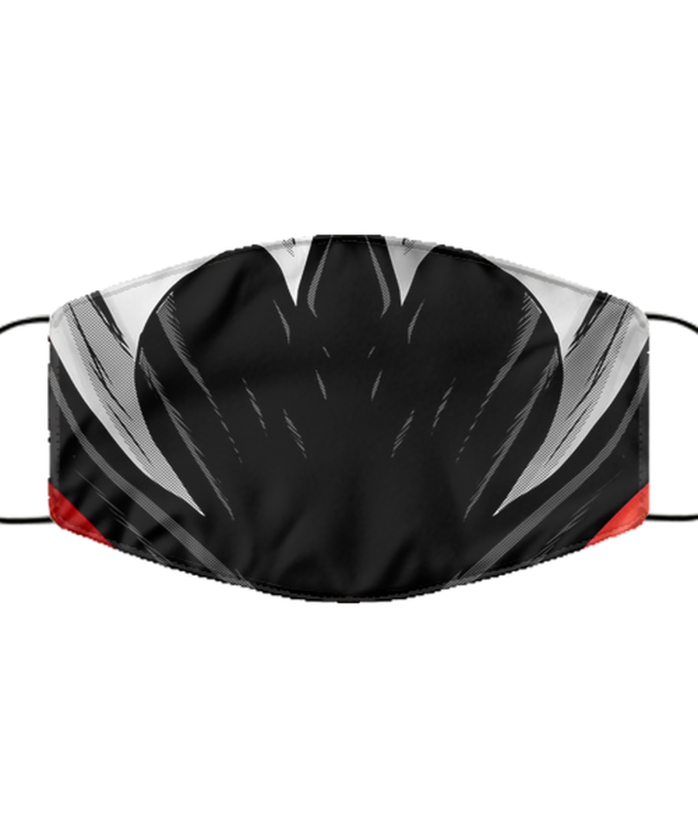 Halloween Face Mask - Horror Mask - Reusable & Washable 2 Layers Germ Protection