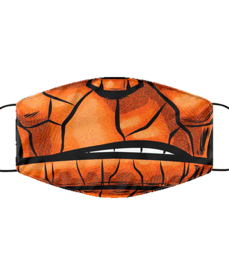 Halloween Face Mask - Horror Mask - Reusable & Washable 2 Layers Germ Protection