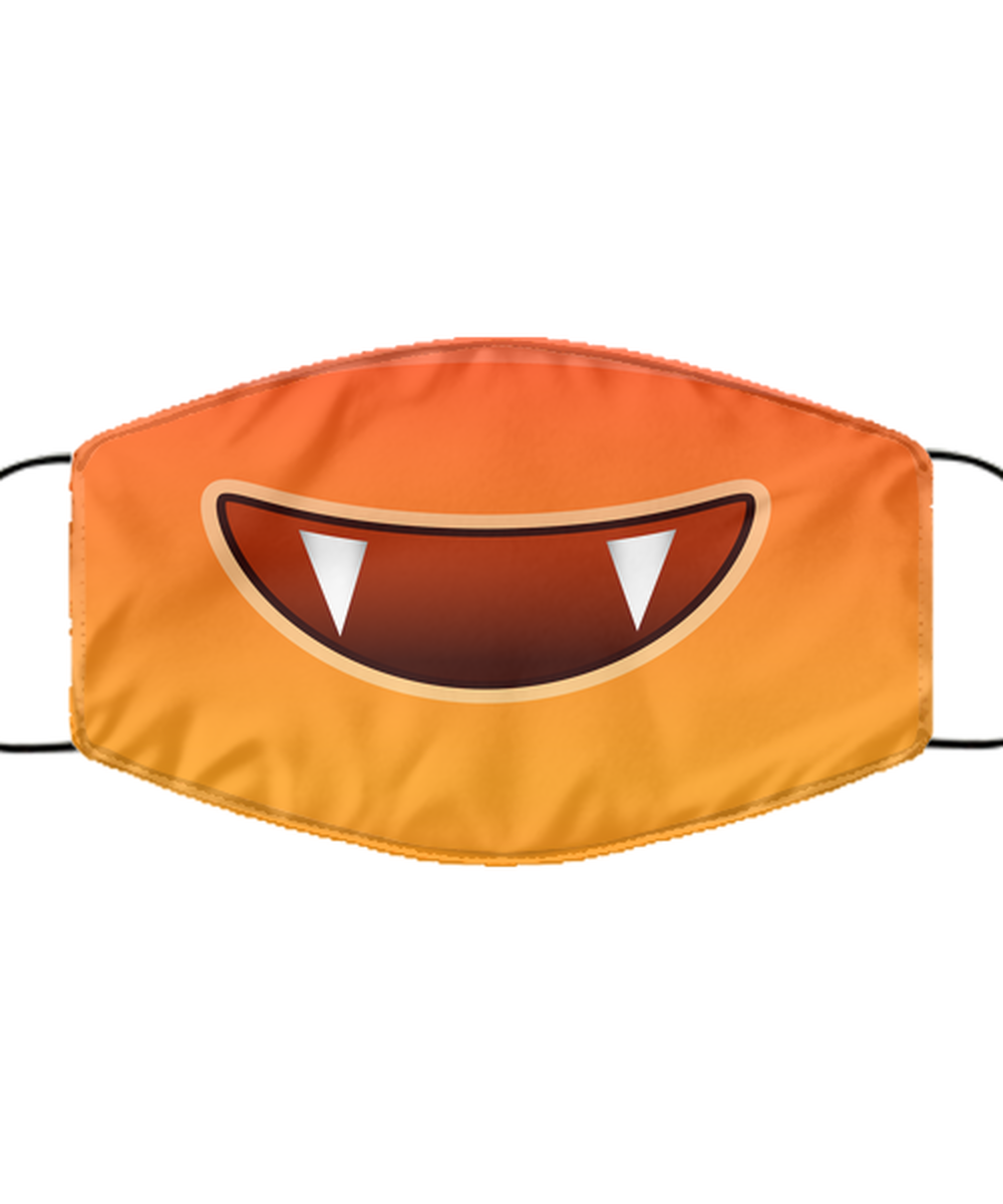 Halloween Face Mask - Horror Mask - Reusable & Washable 2 Layers Germ Protection