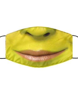 Halloween Face Mask - Horror Mask - Reusable & Washable 2 Layers Germ Protection