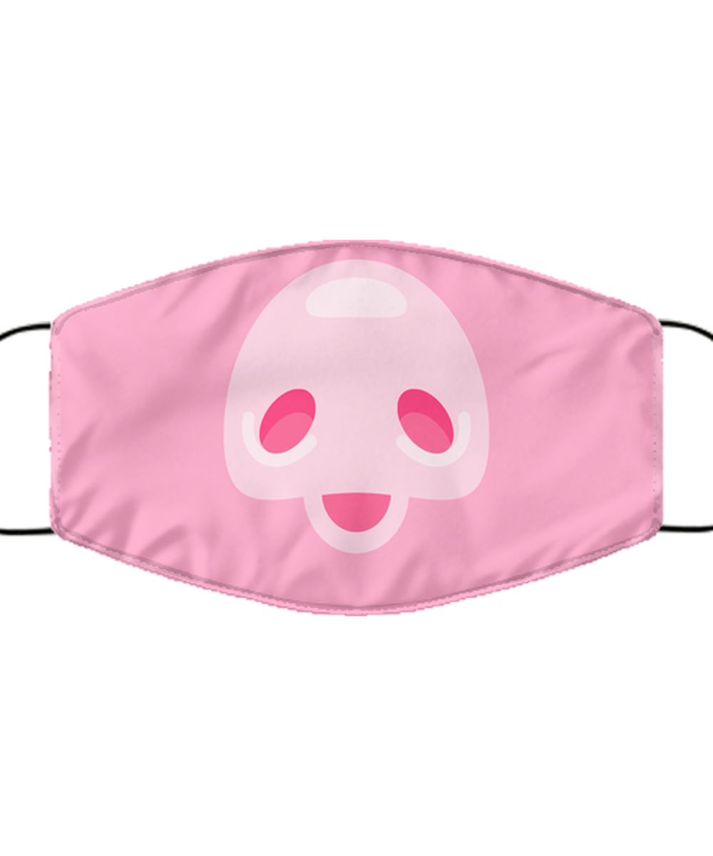 Halloween Face Mask - Pig Mask - Reusable & Washable 2 Layers Germ Protection